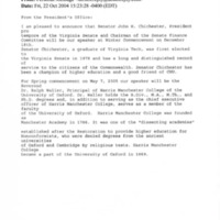 1.8 A-3 Winter and Spring Commencements, October 22, 2004