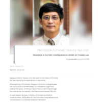 3.23 Newsroom: Professor Authors &quot;Heaven Has Eyes&quot;