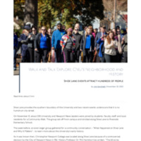 1.7 Newsroom: Walk and Talk Explore CNU&#039;s Neighborhood and History