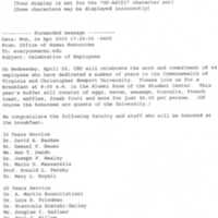 1.8 F Celebration of Employees, April 24, 2000