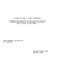 6.1 A Study of John J. Hood&#039;s Notation