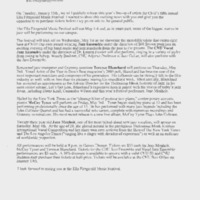 1.9 B-1 Memo: Ella Fitzgerald Music Festival 