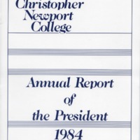 1.4 C-2 Annual Report of the President, 1984 