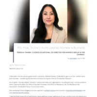 3.22 C Newsroom: Political Science Alum Leading Women in Business