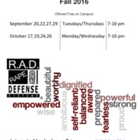 2.33 G-1 RAD Poster fall classes 2016