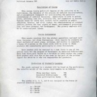 3.22 C Political Science 363 Law and Public Policy: Syllabus