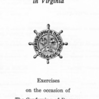1.8 A-1 Program of Commencement Exercises, June 11, 1972