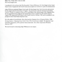 1.8 A-3 Commencement Speaker Announcement, March 27, 2003