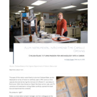 3.23 Newsroom: Alum Instrumental in Richmond Time Capsule Opening 