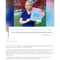 3.24 Newsroom: Professor Named a &quot;Top Leader&quot; By Dentistry Today