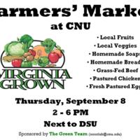 1.9 U Farmers&#039; Market at CNU (September 8, 2011)
