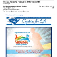 5.1 C-5 The VA Running Festival is THIS weekend!