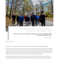 1.4 F Newsroom: The Wednesday Walk- Building A Better Community One Step at a Time