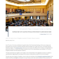 2.50 A Newsroom: Students Make Connections in Capital