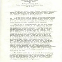 1.8 A-2 Christopher Newport College Commencement Speech by The Honorable Ramsey Clark Former Attorney General of the United States May 16, 1976 