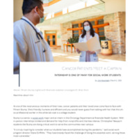 3.37 B Newsroom: Cancer Patients Meet a Patient