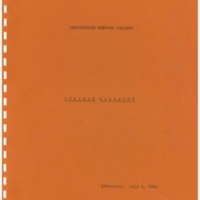 4.5 D 1984-1985 College Handbook