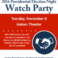 2.33 G-1 Election Watch Party 2016