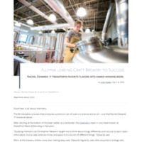 3.13 B Newsroom: Alumna Leading Craft Brewery to Success