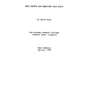 6.1 Bela Bartok and American Folk Music