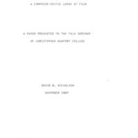 6.1 Virgil Thomson: A Composer-Critic looks at Film