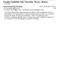 3.23 D Faculty Candidate Talk - Rebecca Johnson