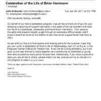 5.7 Celebration of the Life of Brian Herrmann