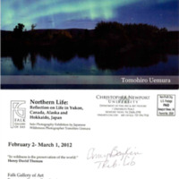 3.13 D-1 Northern Life: Reflection on Life in Yukon, Alaska and Hokkaido, Japan 