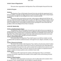 5.3 C-8 Equestrian Team Constitutions and By-Laws