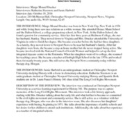 TranscriptionofMargoDrucker-ReviewedByDrucker.pdf