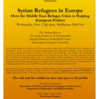2.33 G-1 Syrian Refugees in Europe 112016.pdf