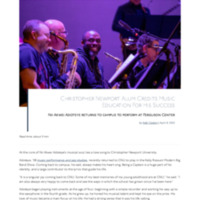 3.31 G Newsroom: Christopher Newport Alum Credits Music Education For His Success