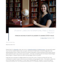 3.33 Newsroom: Student Leads on International Public Health Project