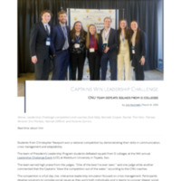 3.11 Newsroom: Captains Win Leadership Challenge