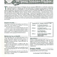 3.18 D-1 LifeLong Learning Society Registration Brochure, Spring 1999