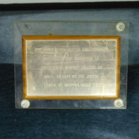 1.12 E James River Juried Contemporary Art Collection Plaque