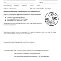 2.33 G-1 CAB Street Team Application 2016