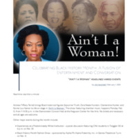 2.13 A Newsroom: Celebrating Black History Month- A Fusion of Entertainment and Conversation