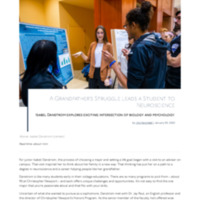 3.13 B Newsroom: A Grandfather&#039;s Struggle Leads a Student to Neuroscience