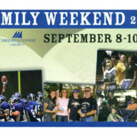 1.9 H Family Weekend Invitation 
