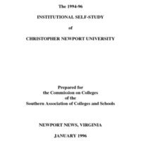 1994-96 Institutional Self Study CNU.pdf