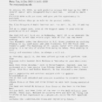 1.9 B-1 Memo: Ella Fitzgerald Music Festival 2004 