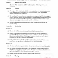 5.3 J Constitution of the Biology Club of Christopher Newport University