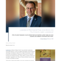 3.24 Newsroom: Leadership Professor Publishes Book on Multidisciplinary Leadership