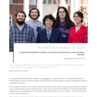 3.28 Newsroom: Math Professor Awarded NSF Grant