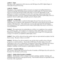 5.2 ZP The Constitution of the Phi Sigma Tau Alpha Chapter