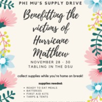 2.33 G-1 Phi Mu Supply Drive 112016
