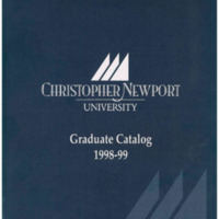 3.18 A-1 1998-1999 Christopher Newport University Graduate Catalog