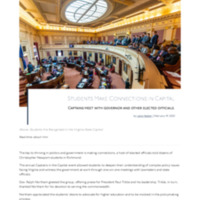 2.50 A Newsroom: Students Make Connections in Capital